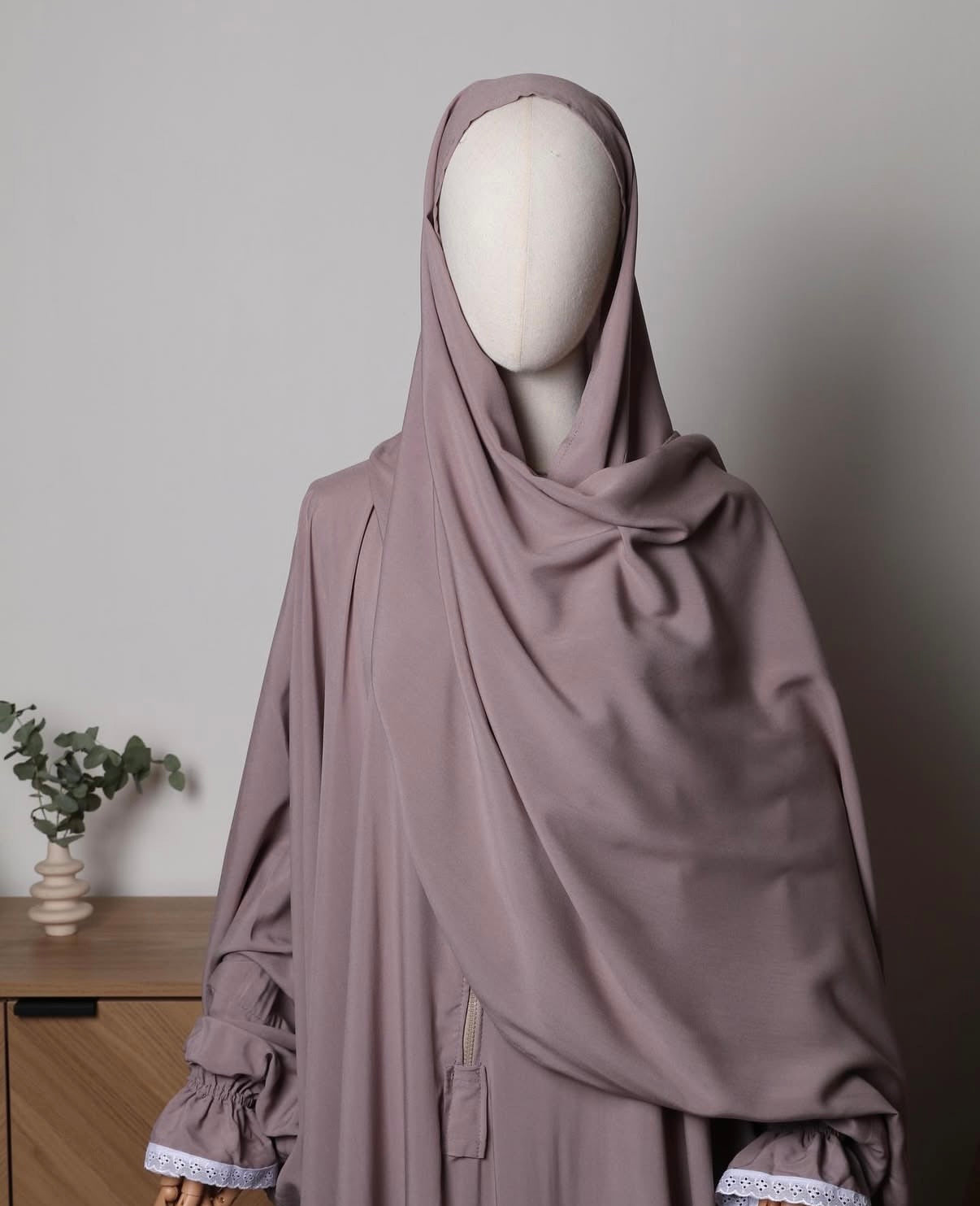 ريون ملفع سادة